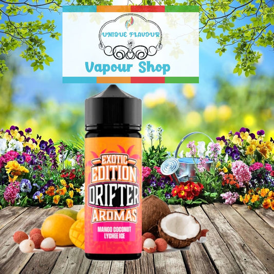Mango Coconut Lychee Ice – Drifter Exotic Edition 100ml  24ml