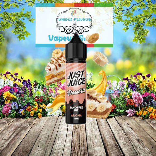 Just Juice Desserts Banoffee Pie 12ml Longfill