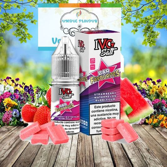 IVG Salts Strawberry Watermelon Bubblegum 10ml