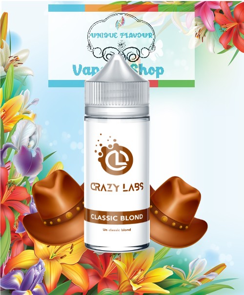 Crazy Labs-Classic blonde -Shortfill-0mg