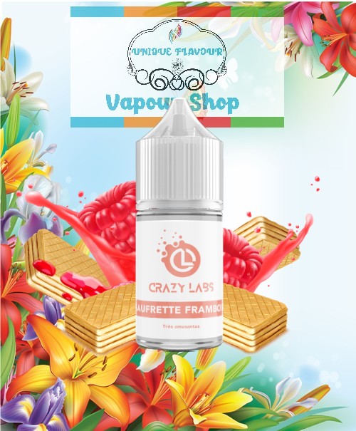 Crazy Labs-Concentrate -Raspberry Wafer - 30ML-0mg