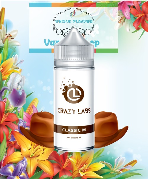 Crazy Labs-Classic M - Shortfill -0mg