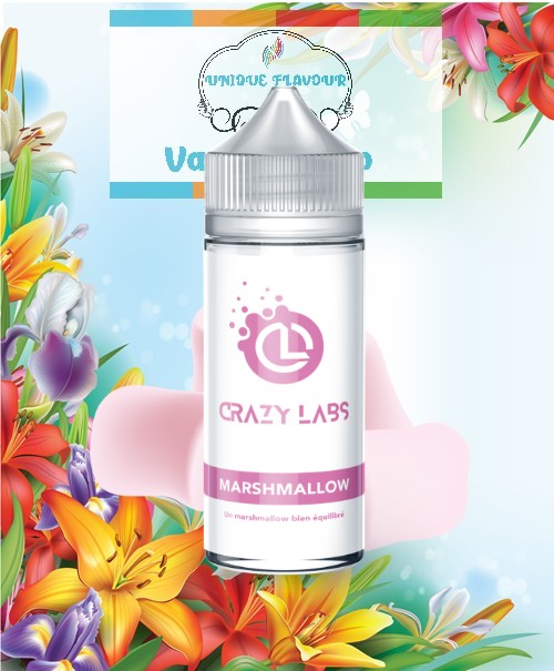 Crazy Labs-Marshmallow - Shortfill-0mg