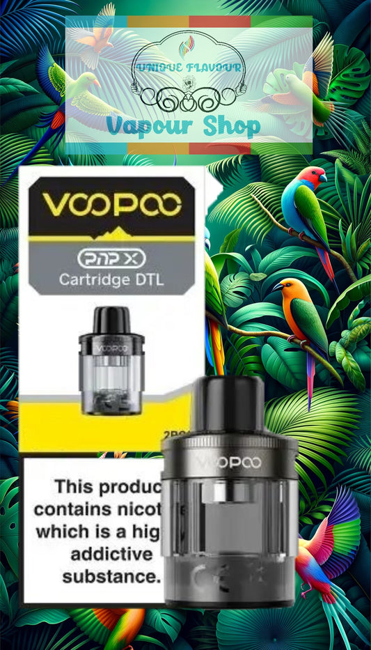 VooPoo PnP X MTL + DTL Replacement Pod Cartridges