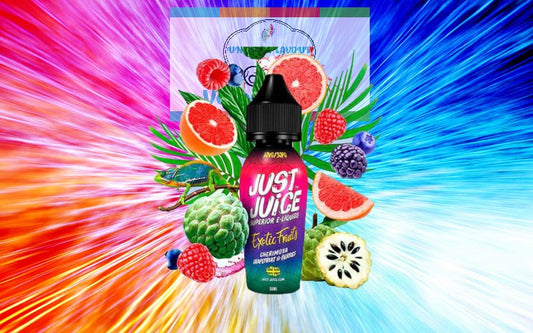 Just Juice Exotic Fruits Cherimoya Grapefruit Berries