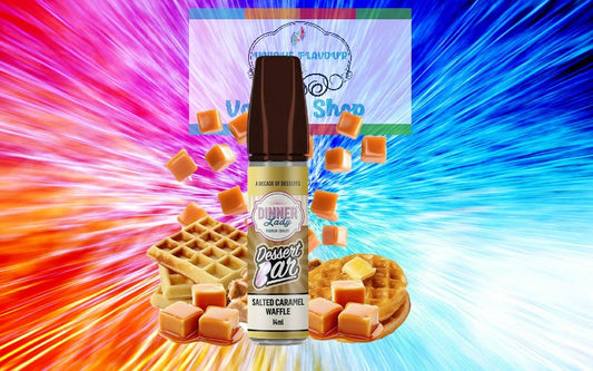 Dinner Lady Dessert Bar Salted Caramel Waffle