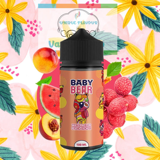 Baby Bear - Watermelon Peach Lychee Shortfill 100ml