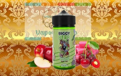 Biggy Bear - Apple Cherry Bubble Gum Shortfill 200ml