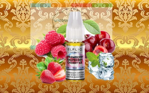 ElfLiq - Strawberry Raspberry Cherry Ice Nic Salts 10ml