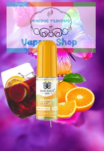 Bar Juice - Orange Zest Nic Salt 10ml