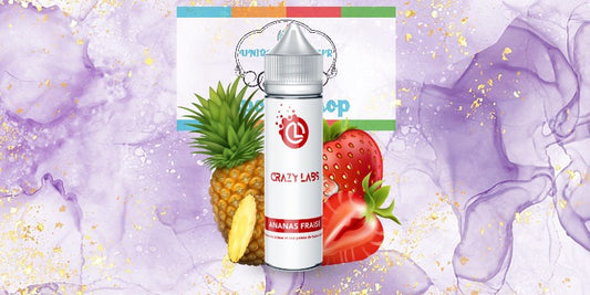 Pineapple Strawberry - 75ML - Crazy Labs Shortfill