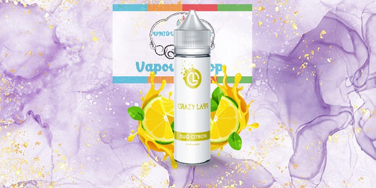 Lemon Duo - 75ML - Crazy Labs Shortfill