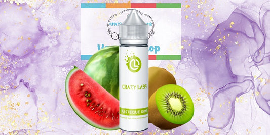 Kiwi Watermelon - 75ML - Crazy Labs Shortfill