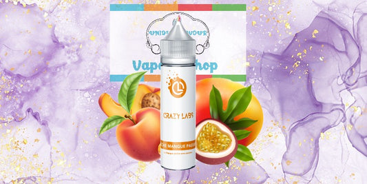 Peach Mango Passion - 75ML - Crazy Labs Shortfill