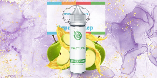 Crazy Labs-Double Apple - Shortfill-0mg