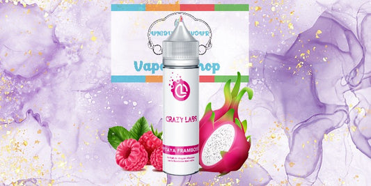 Pitaya Raspberry - 75ML - Crazy Labs Shortfill