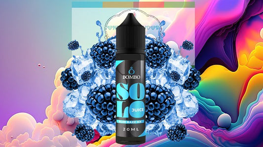 Bombo Solo Juice Blue Razz ICE