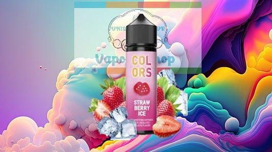 Mad Juice Colors Strawberry Ice Flavor Shot Longfill 15/60ml