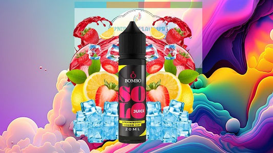 Bombo Solo Juice Strawberry Lemon ICE