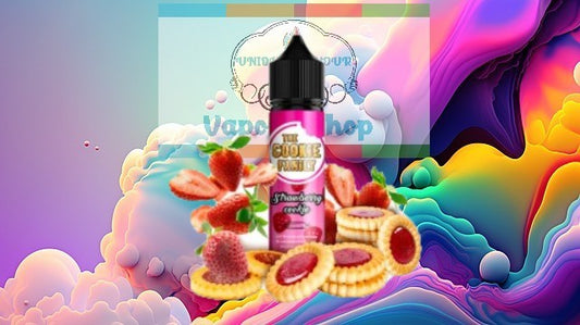 Mad Juice The Cookie Family Strawberry Cookie Flavour Shot Longfill 15/60ml