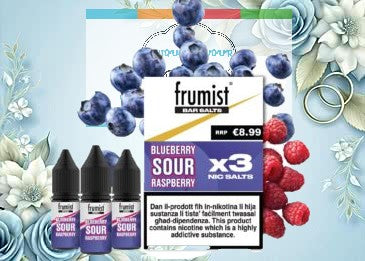 Frumist Triple Pack Blueberry Sour Raspberry 20mg