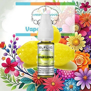 Elfliq-Sour Lemon Nic Salts 10ml