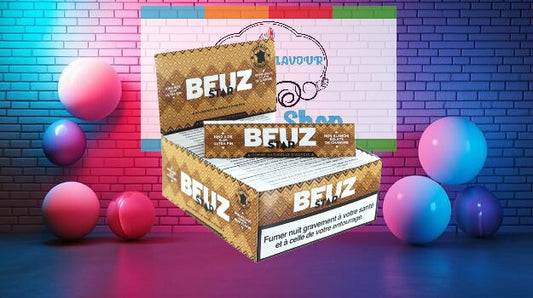 Beuz Slim Star Rolling Papers Unbleached Kingsize
